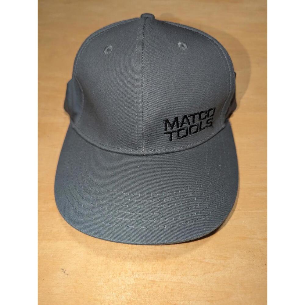 Matco Tools FlexFit Grey Gray Spellout Logo Baseball Hat Cap